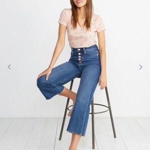 Marine Layer Wide Leg Crop Jean 30
